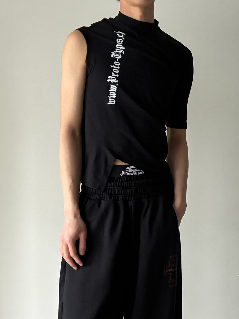【33PT09JE37USBK】SIDEWAYS T-SHIRT BLACK