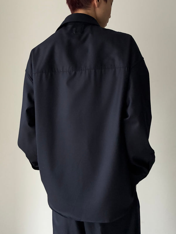 LA CHEMISE CUADRO ML NAVY