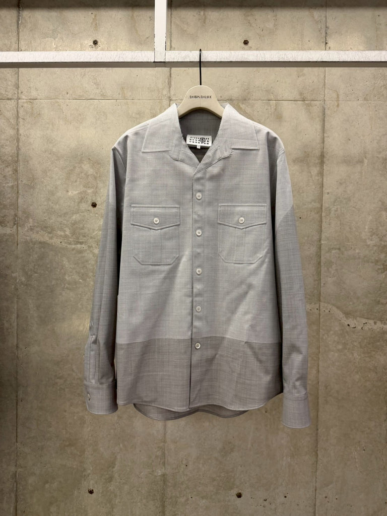 【SH2DT0046M35733856M】Long-sleeved Shirt GREY