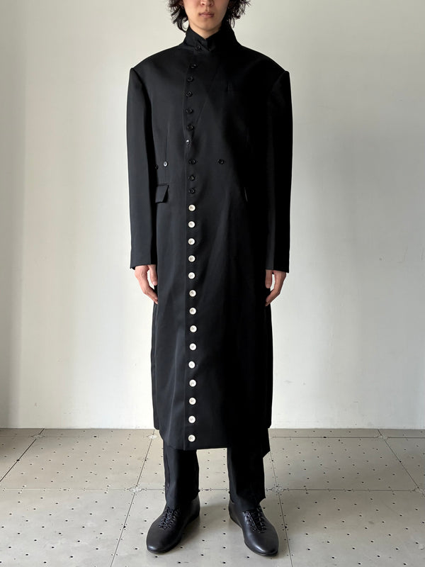 【34PDC-S1-3121】 GABRIELLA COAT BLACK