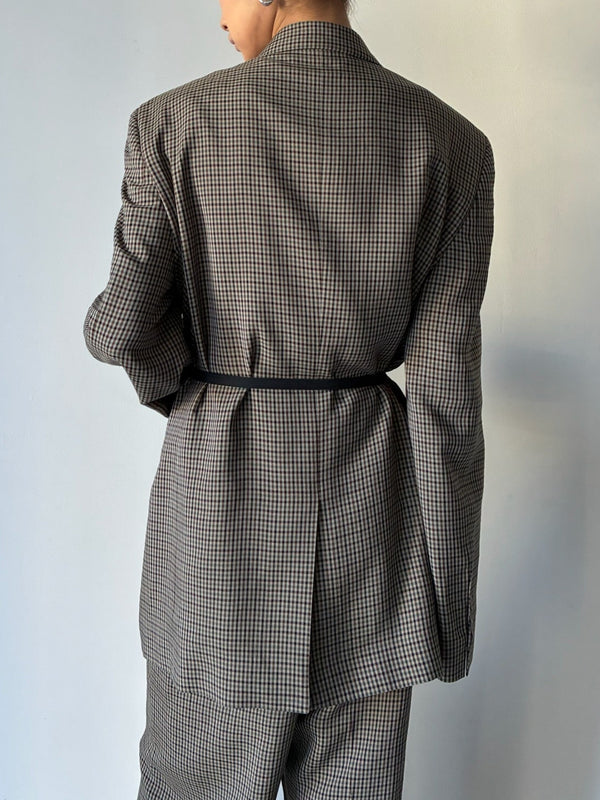 WRAP TAILORED JACKET MULTI