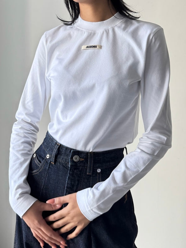 LE TSHIRT GROS GRAIN - ML WHITE