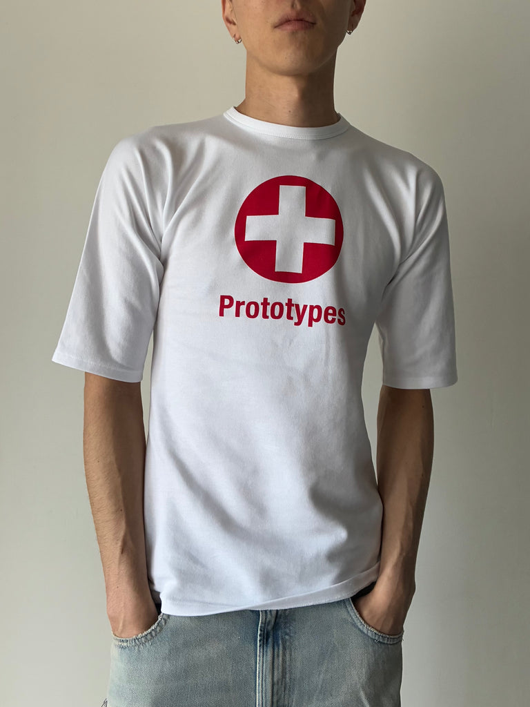 SWISS CROSS PT' TEE WHITE