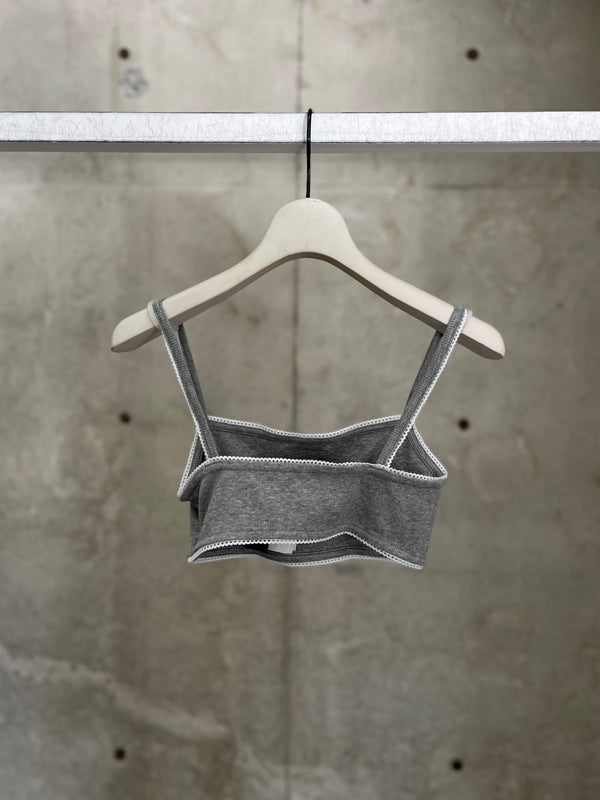 【WTO476ACJER0011】CUTE 70'S BRA GREY