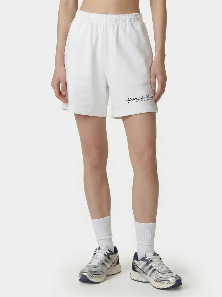 【33SR04SH03975325WH01】Syracuse Gym Short White