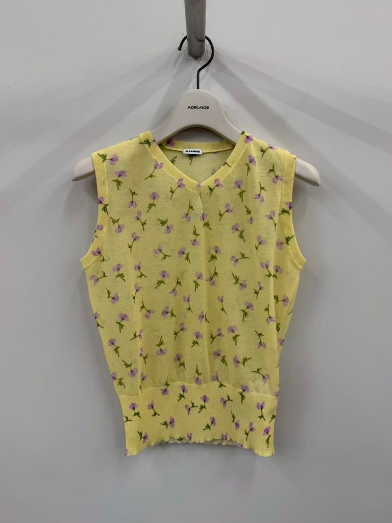 【J03FB0122】VN VEST YELLOW