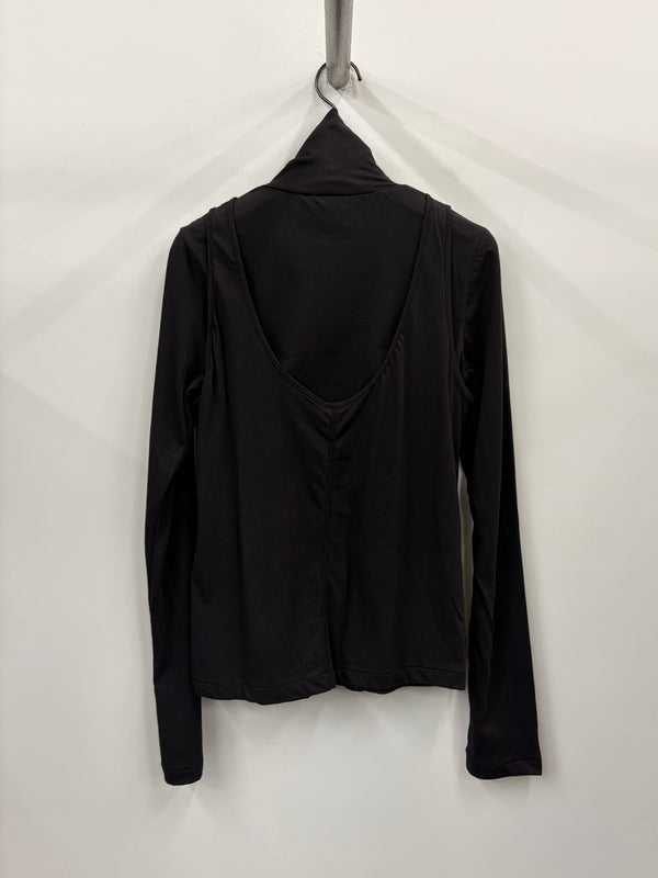 【035-026-CT021】 Cotton Cashmere Tops BLACK