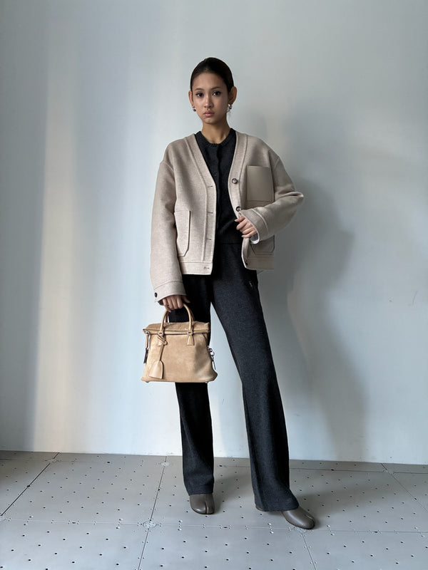 SRC CASHMERE TROUSERS GREY