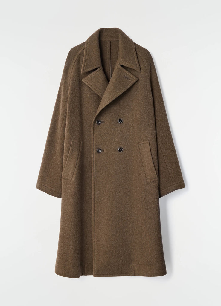 【CO1169 LF1700】SOFT DB COAT BROWN