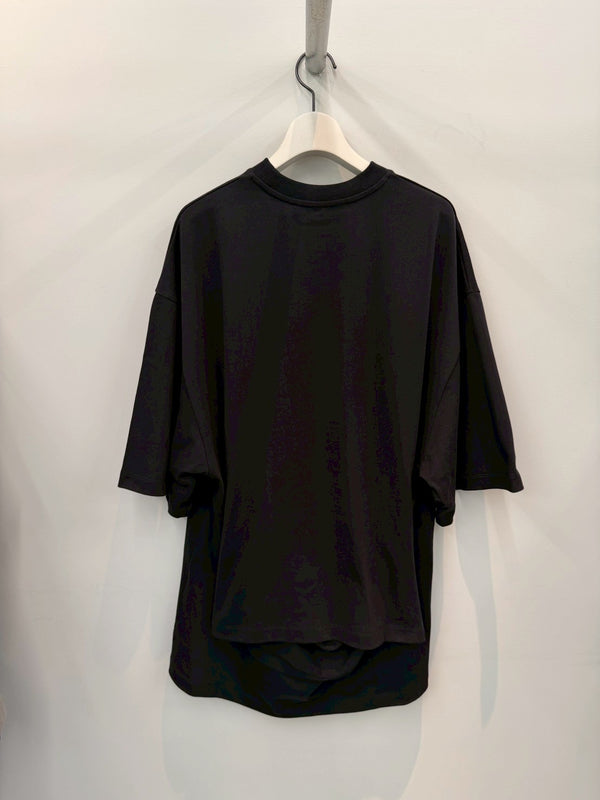 【S6-M-3039】XS XXL SHORT SLEEVES T-SHIRT BLACK