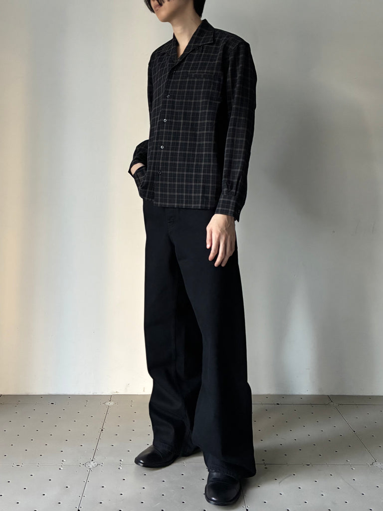 VUJA DE (ヴジャデ) | STEVE WIDE-LEG DENIM JEANS BLACK – ADDITION