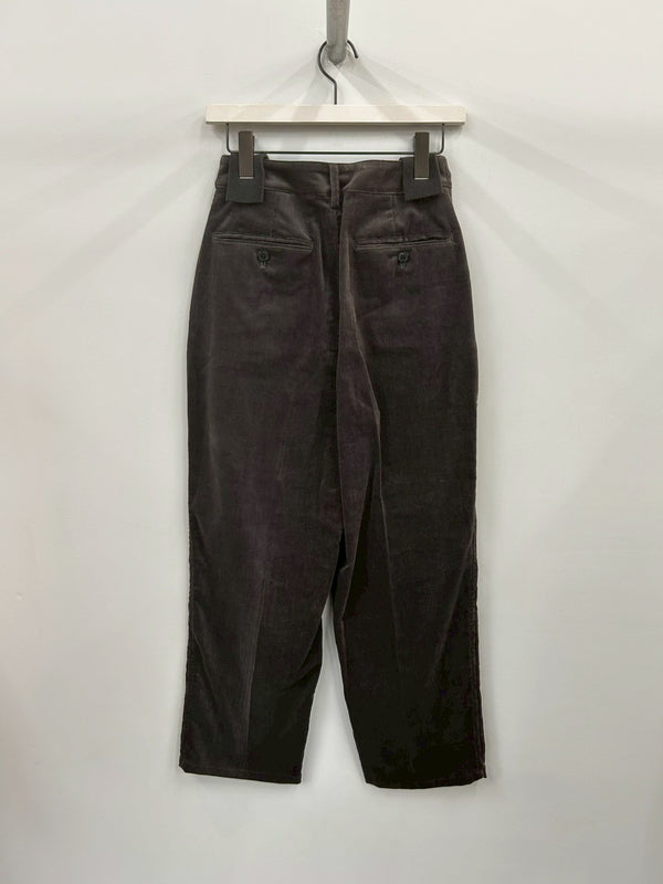 FINX COTTON SLACKS CHACOAL GREY