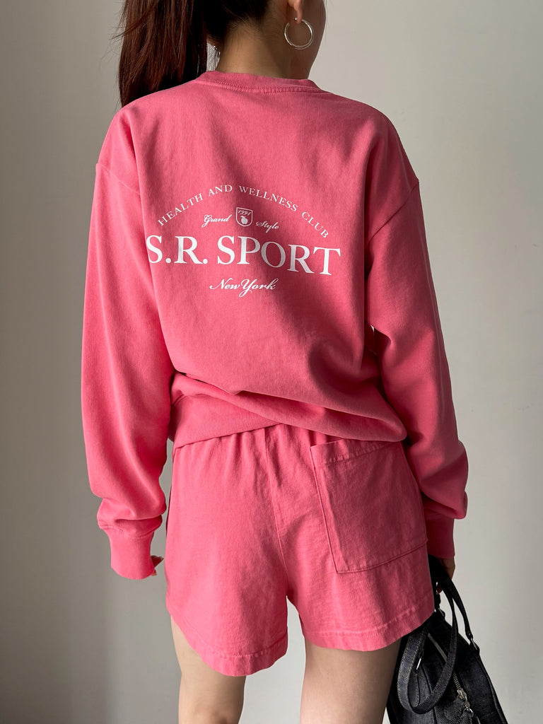 WIMBLEDON CREWNECK PINK