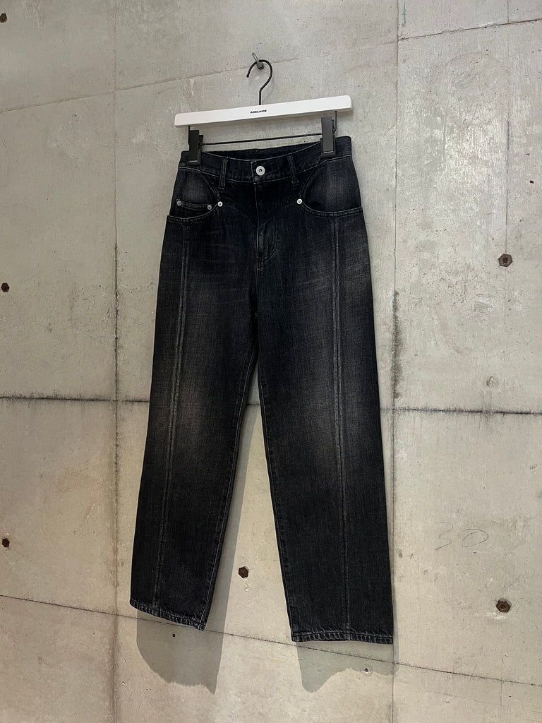 【FTC264-0601B】ORGANIC COTTON DENIM SLIM JEANS BLACK