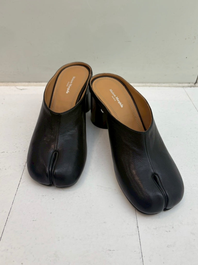 TABI PUMP MULES H60 BLACK