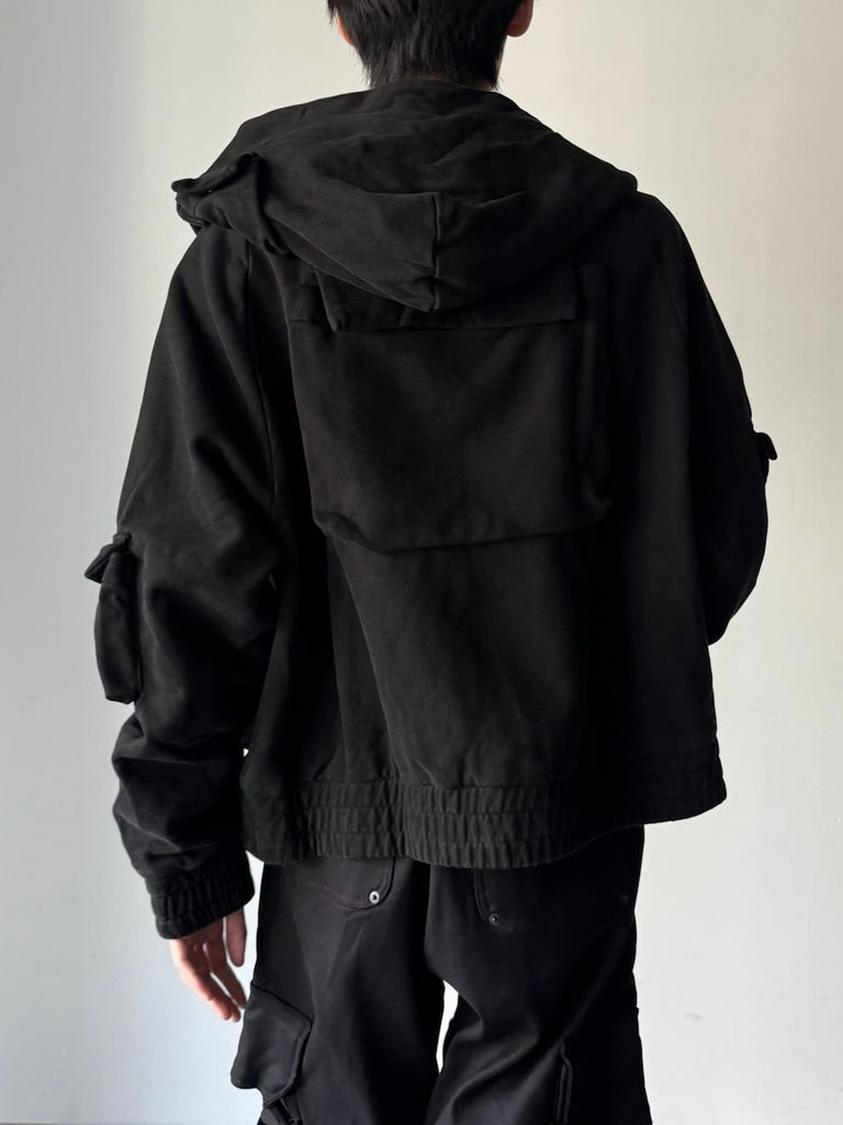 A.H.P.L ゴシッピーダーティ KODY PHILLIPS(コーディーフィリップス) | ZIP UP CARGO HOODIE