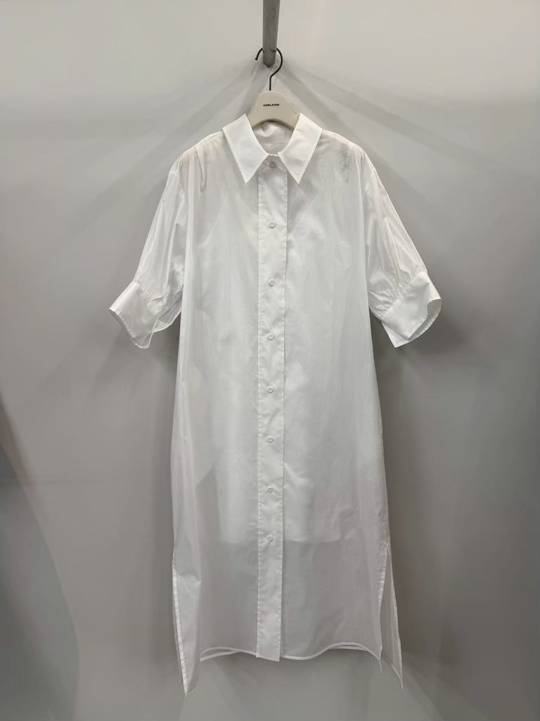 【J02CT0593J45326】DRESS 257 WHITE