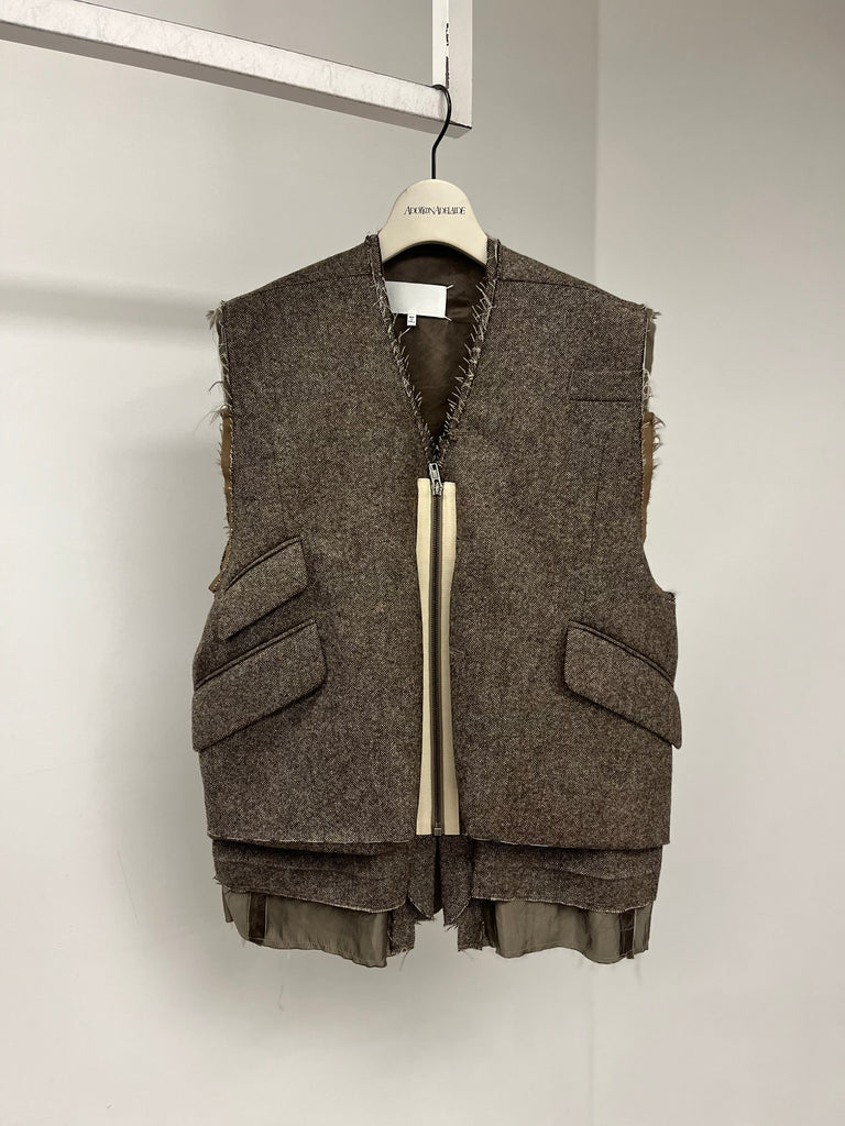 GILET BROWN