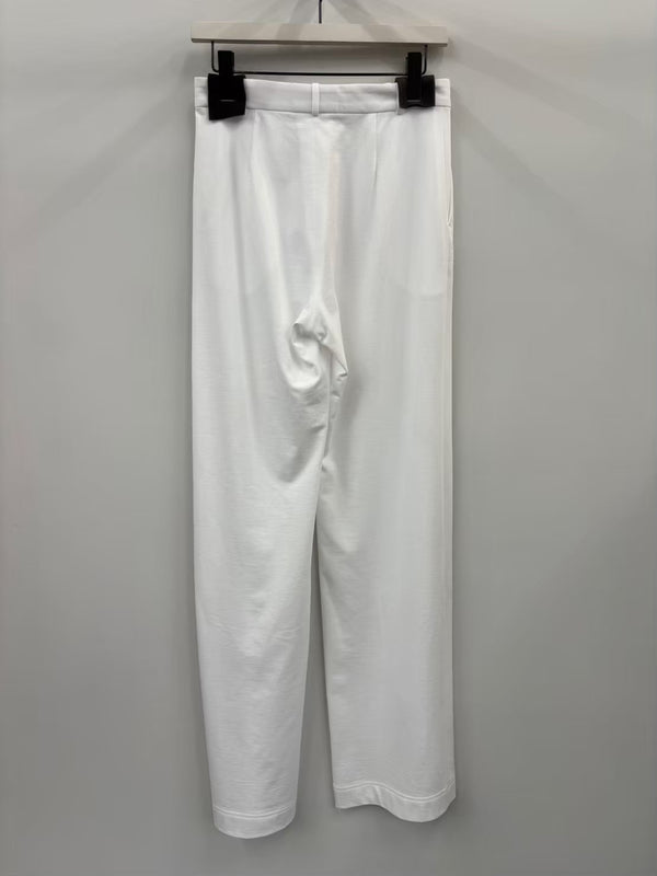 CLASSIC TROUSERS TSHIRT WHITE