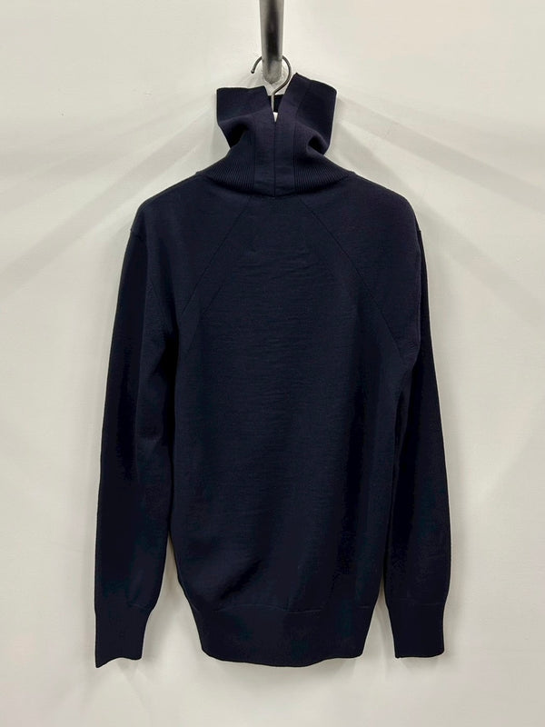 SWEATER HN LS NAVY
