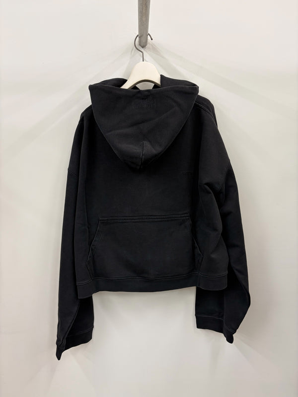 【MH27HD226B】ATHLETIC LOGO HOODIE BLACK