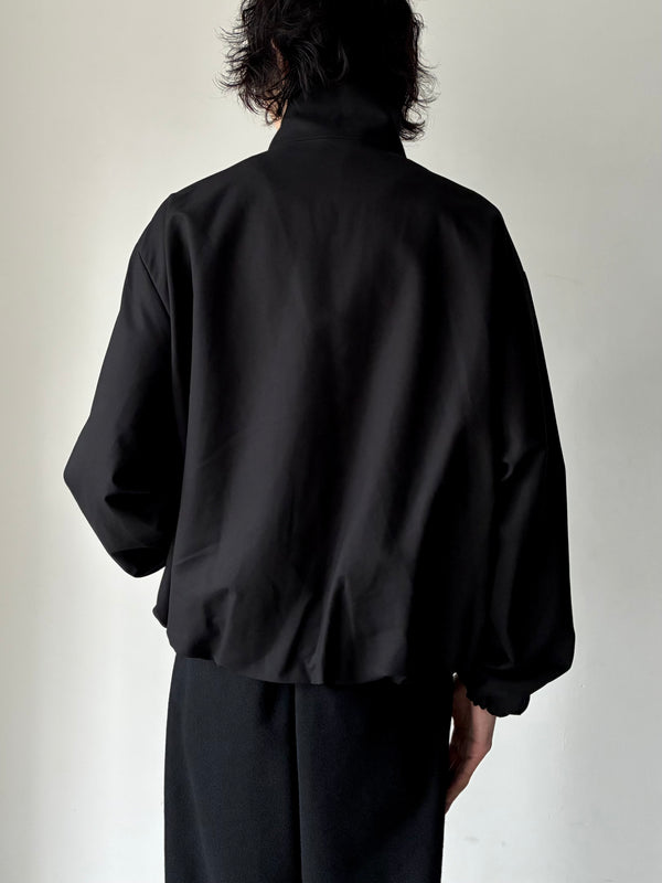 【013-A-2286-BK】Caviar Track Jacket in Technical Cotton BLACK