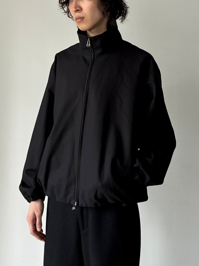 【013-A-2286-BK】Caviar Track Jacket in Technical Cotton BLACK