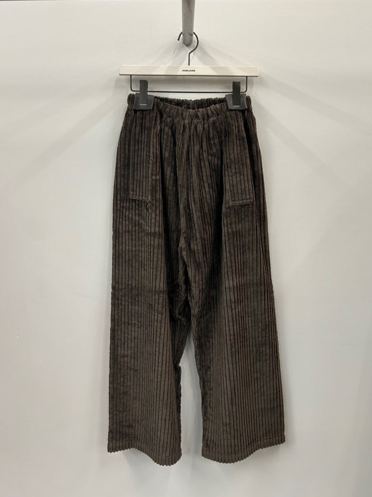 NO.287 CORDUROY FLAP POCKET TROUSERS BROWN