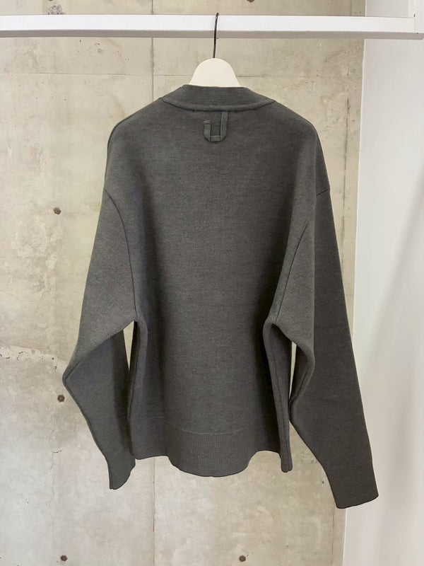 LE CARDIGAN DOPPIO	 KHAKI