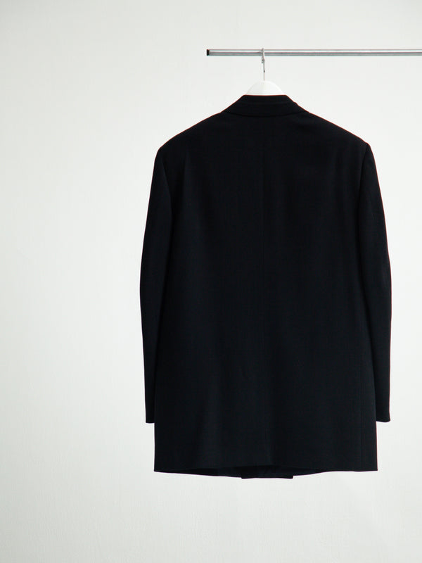 【S26AW10JKT】INSIDE LAPEL JACKET BLACK