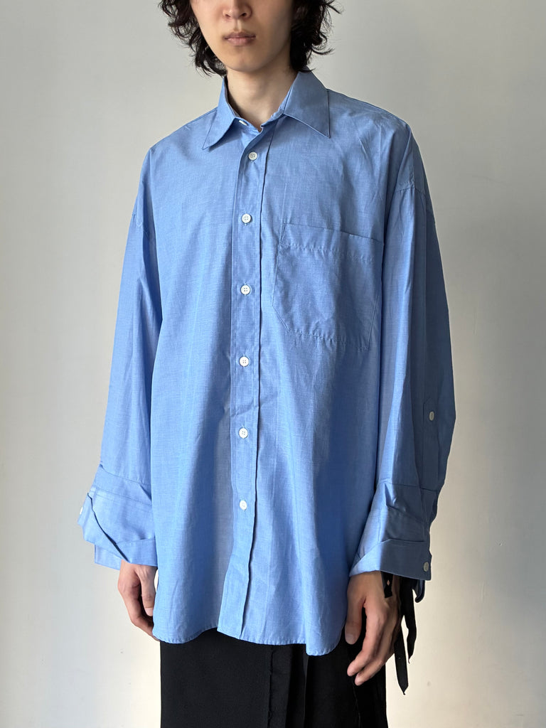 【M.Y. SHIRT 1 FW26-0134-551】Oversized shirt LIGHT BLUE