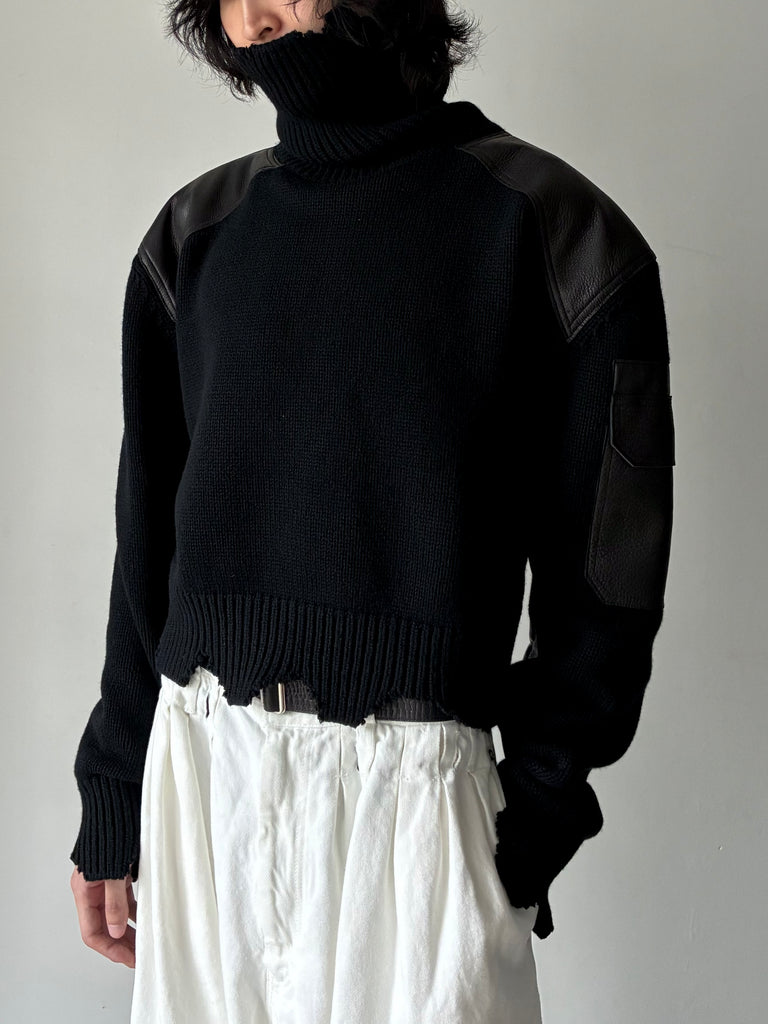 【34PDC-S1-7113】KEN SWEATER BLACK