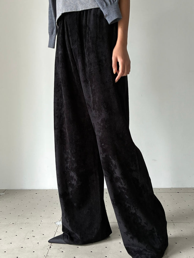 PAJAMA PANTS BLACK