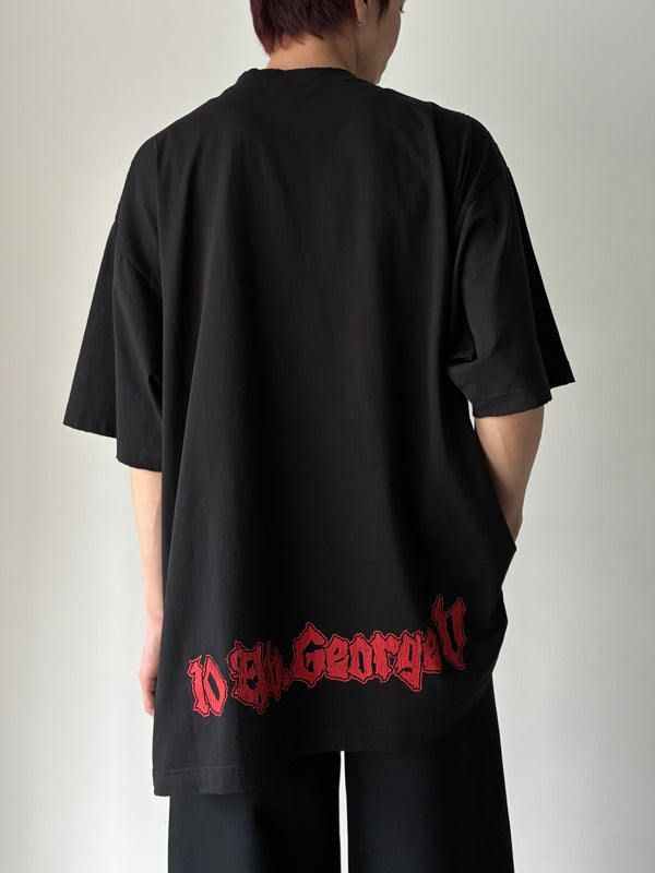 MEDIUM FIT T-SHIRT BLACK