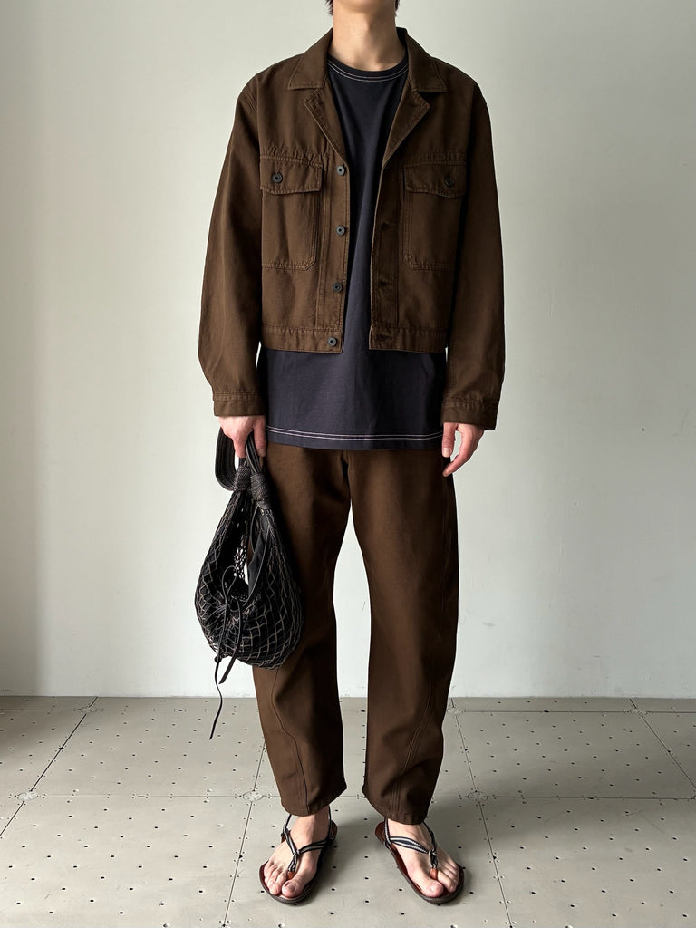 Lemaire(ルメール) | TRUCKER JACKET BROWN – ADDITION ADELAIDE