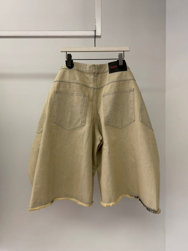 MAXI SHORTS BEIGE