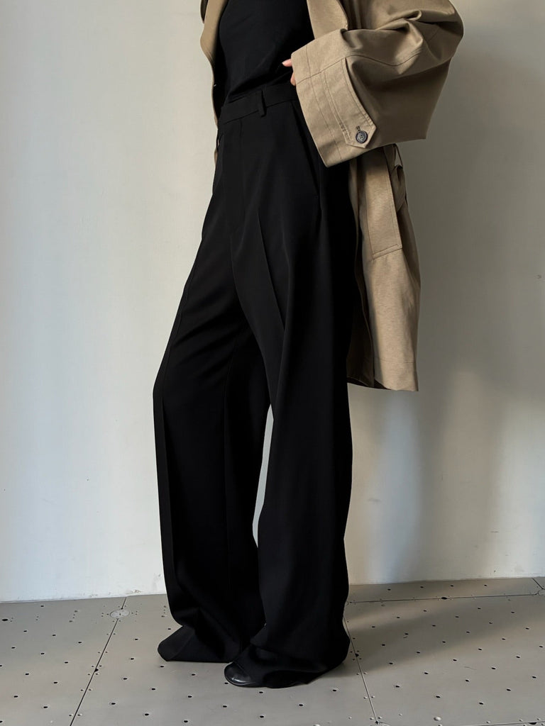 LARGE TAILORED PANTS BLACK