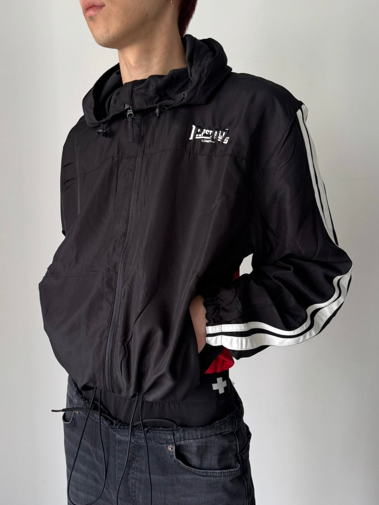 【関税込み】Prototypes ブラック Backless フーディ PROTOTYPES BACKLESS TRACKSUIT JACKET BLACK プロトタイプス