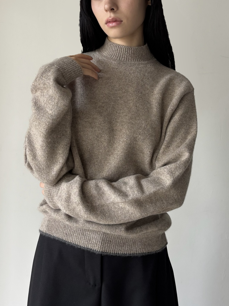 【26HSWW00650AK00264】LA MAILLE CACHEMIRE BEIGE