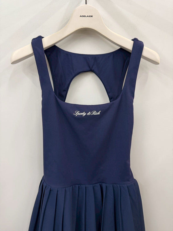 【33SR04DR00975326BL106】Signature Logo Court Dress NAVY