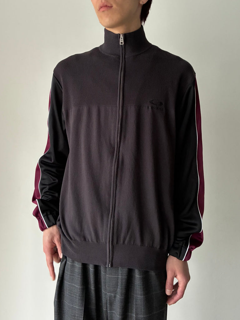 HYBRID ZIP UP BLACK