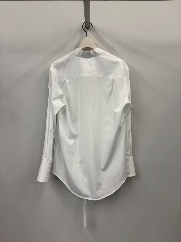 【S29DT0016S43001】LONG-SLEEVED SHIRT WHITE