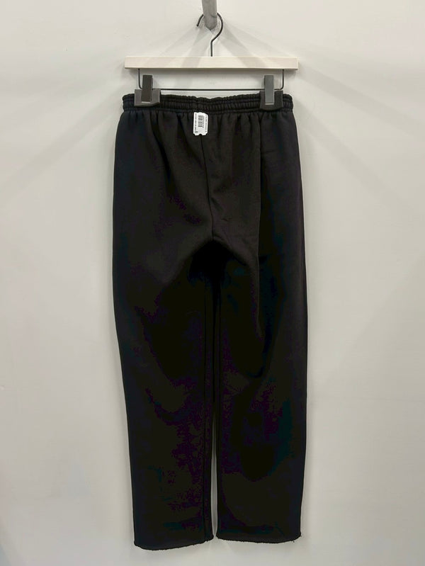 FLEECE BACKED JERSEY BLACK CLASSIC PT LOGO SWEATPANTS BLACK
