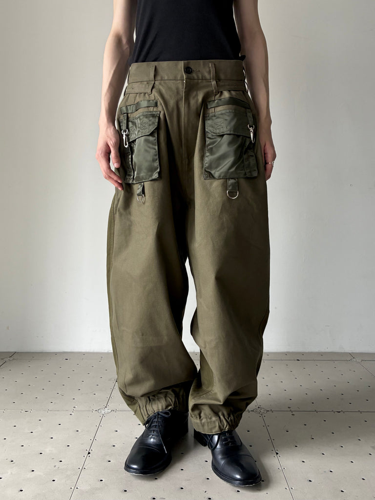 【34PDC-S1-1124】BROOKLYN PANT KHAKI