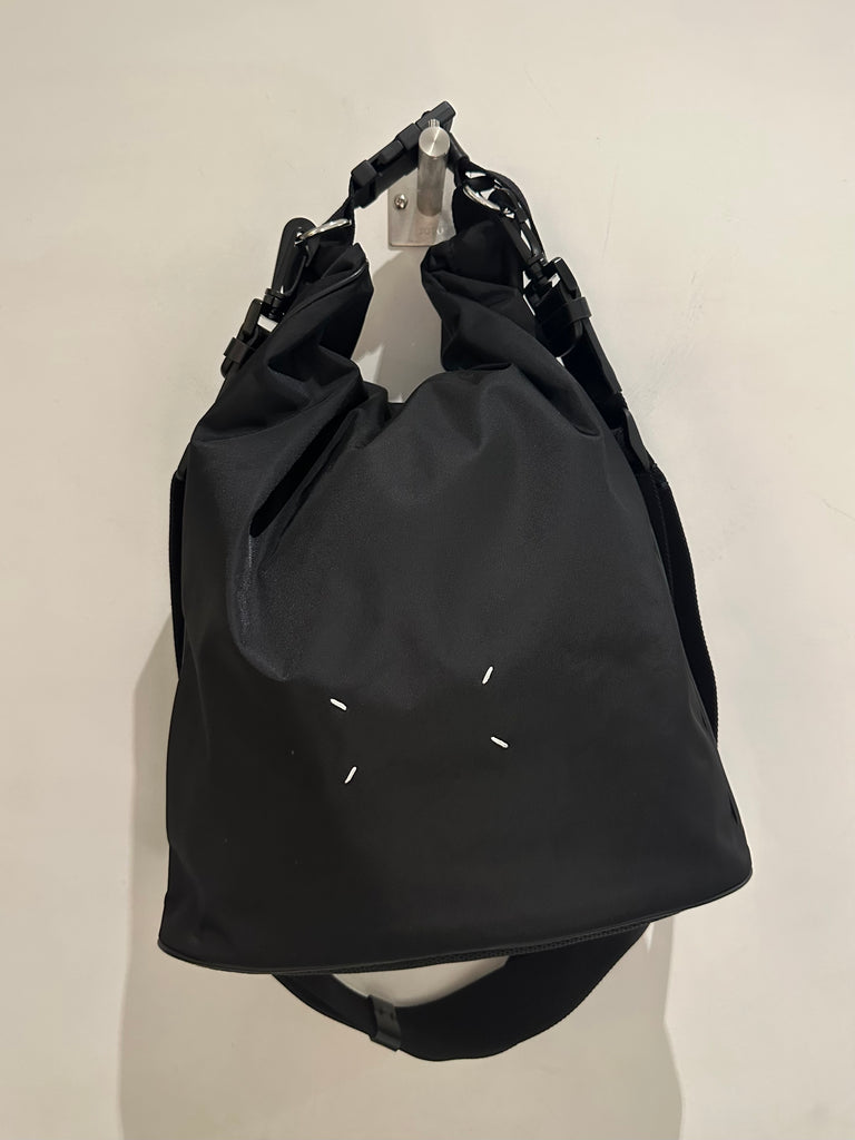 HIGH TECH ROLL UP BACKPACK BLACK