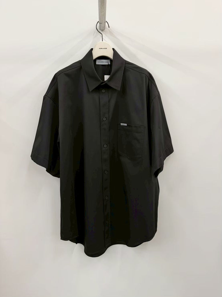 S/S WORKWEAR SHIRT BLACK