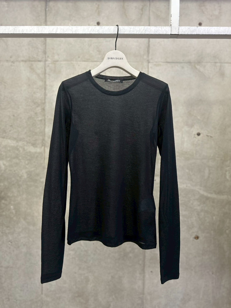SUPER SLIM LONGSLEEVE BLACK