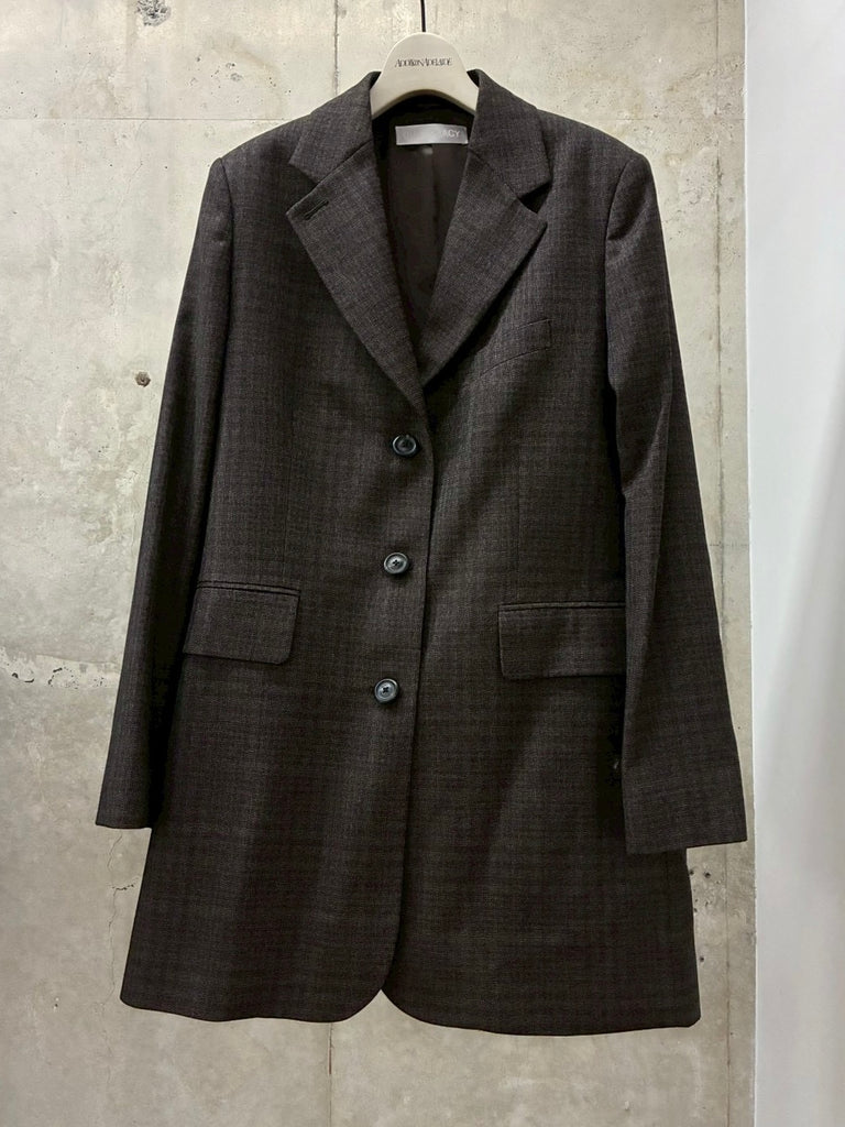 QUEENS BLAZER BROWN