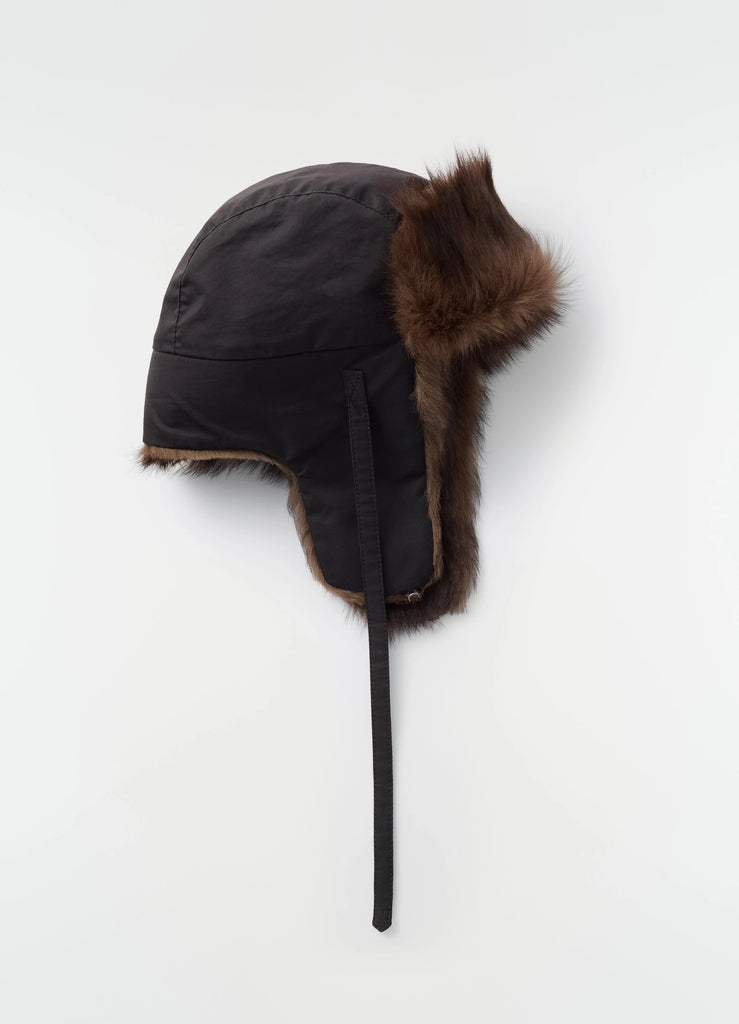 【HW0003 LL0284】FUZZY CHAPKA BROWN