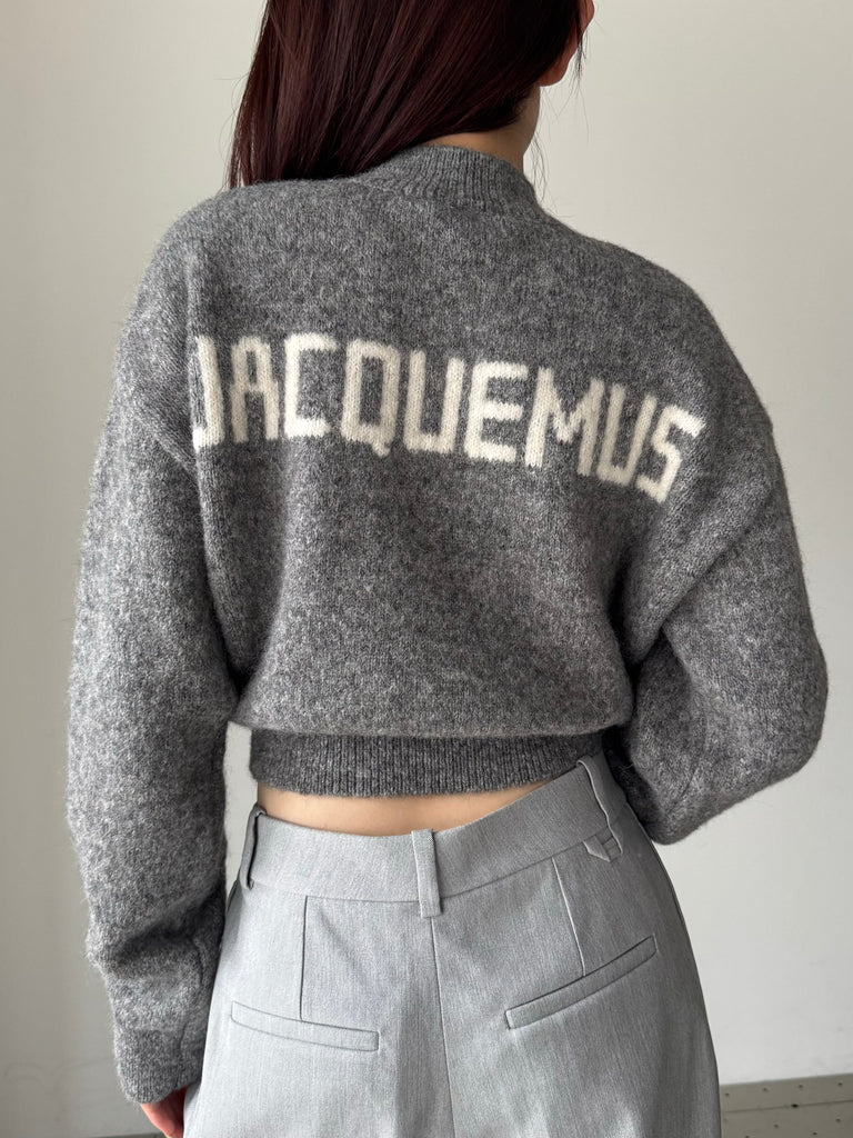 LA MAILLE JACQUEMUS GREY